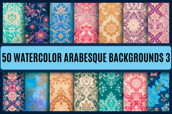 50 Arabesque Backgrounds 3: Unlocking Creative Potential