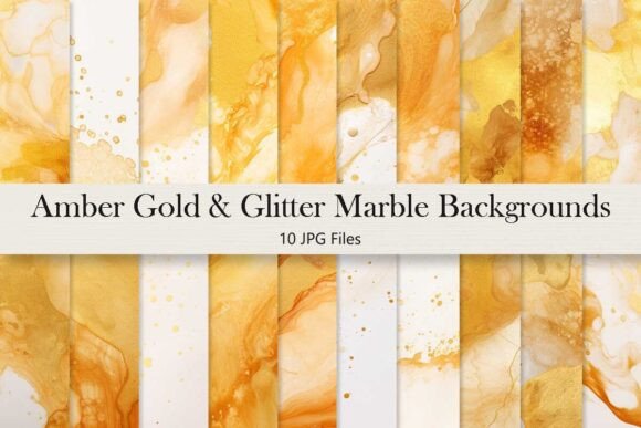 Amber Gold Marble Backgrounds: A Touch of Luxury for Every Project