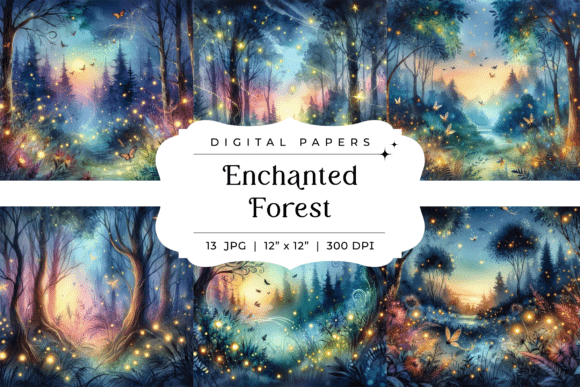 Designing with Enchanted Forest Backgrounds: A Practical Guide
