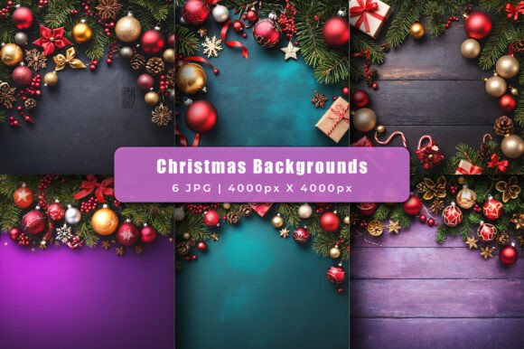 Enhance Festive Projects with Merry Christmas Backgrounds