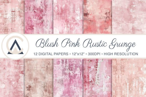 Exploring the Versatility of Seamless Blush Pink Grunge Backgrounds
