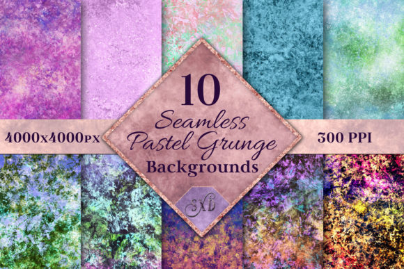 Seamless Pastel Grunge Backgrounds: The Secret to Authentic Design