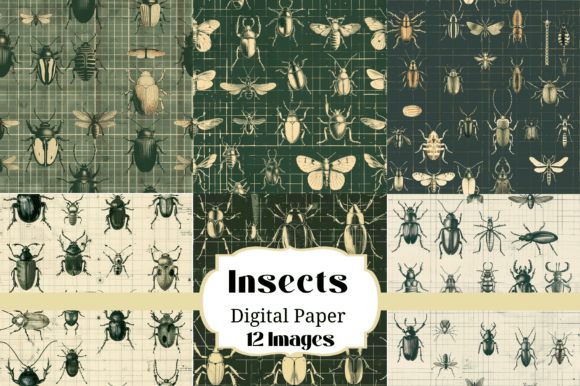 Transform Your Projects with Nature-Inspired Insects Bugs Green Science Backgrounds